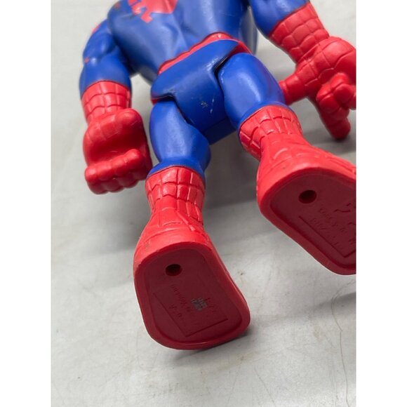 Playskool Marvel Super Hero Adventures spiderman 5" Figure Toy plastic READ - Picture 6 of 6